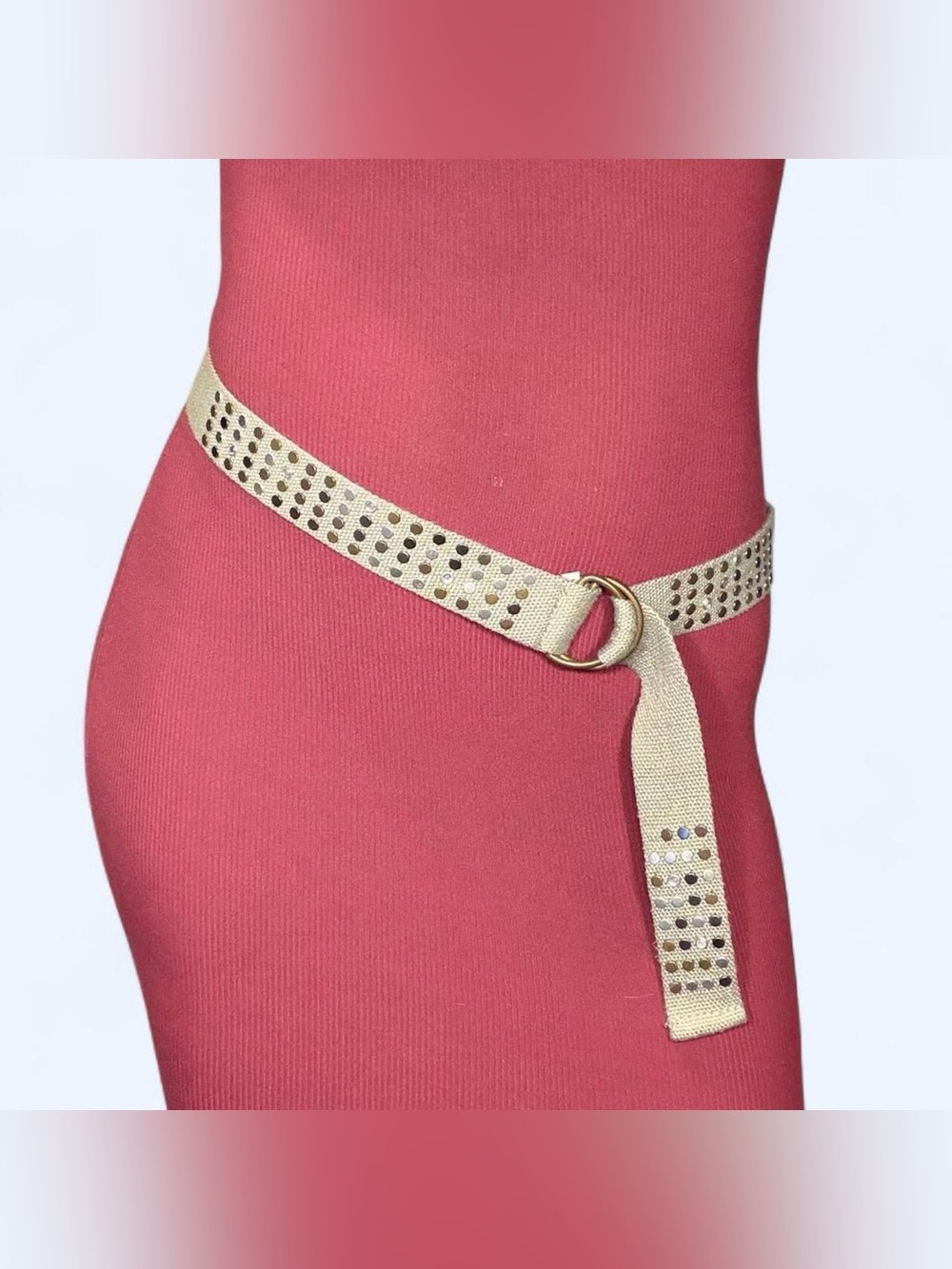 Y2K Grunge Studded Rhinestone Belt!